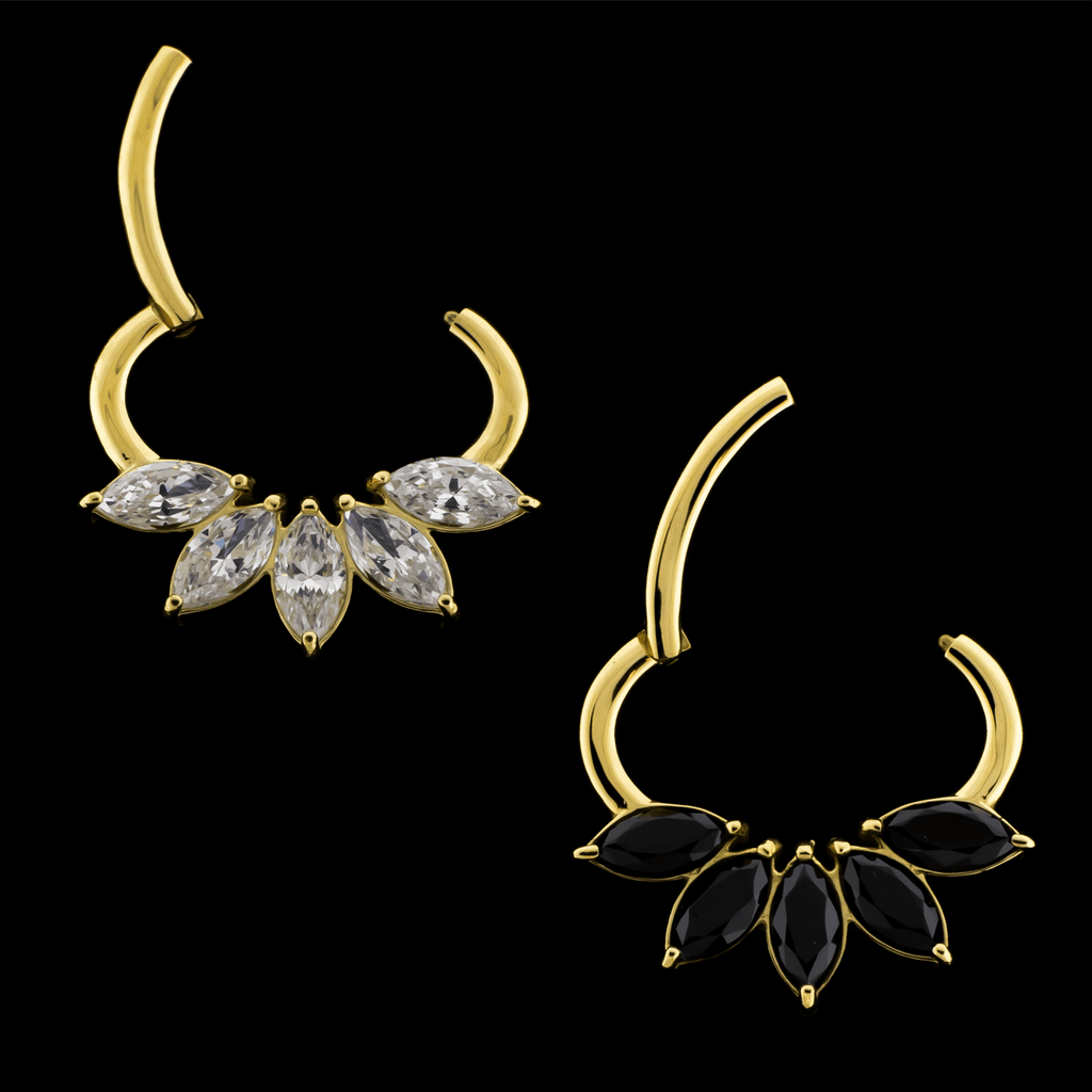 Hana- Hinged Ring | Body Jewelry | Wiccan Center