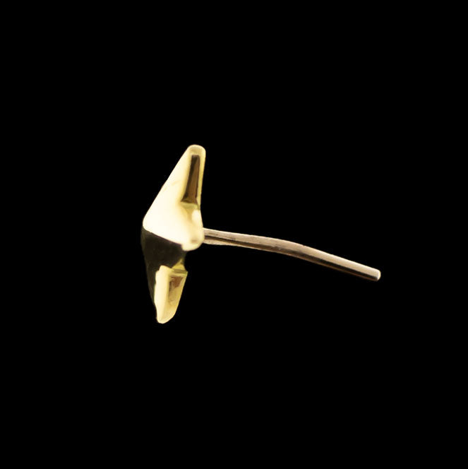 Ziggy - 18KT Gold Threadless | Threadless End | Wiccan Center