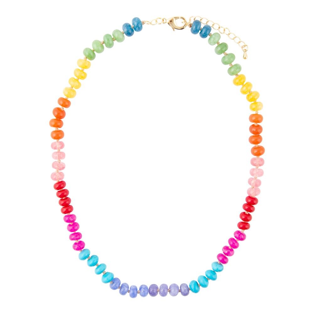 Kaleidoscope Multistone Strand Necklace | Necklaces | Wiccan Center