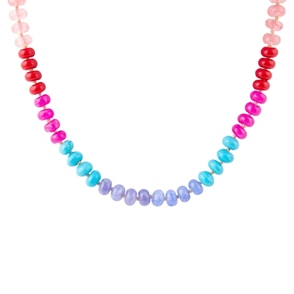 Kaleidoscope Multistone Strand Necklace | Necklaces | Wiccan Center