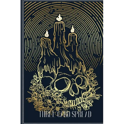 Three Card Spread: Tarot Log Tracker - Gift For Cardreaders - Paperback | Books | Wiccan Center