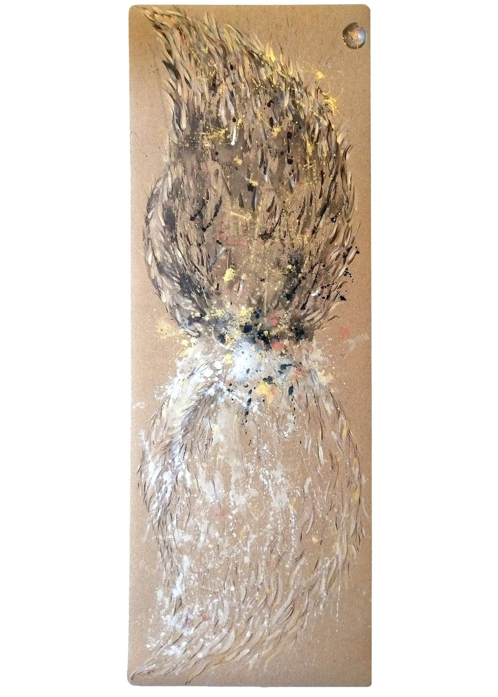 Khecara Hand Painted Cork Yoga Mat | Yoga Mat - Hand Painted | Wiccan Center
