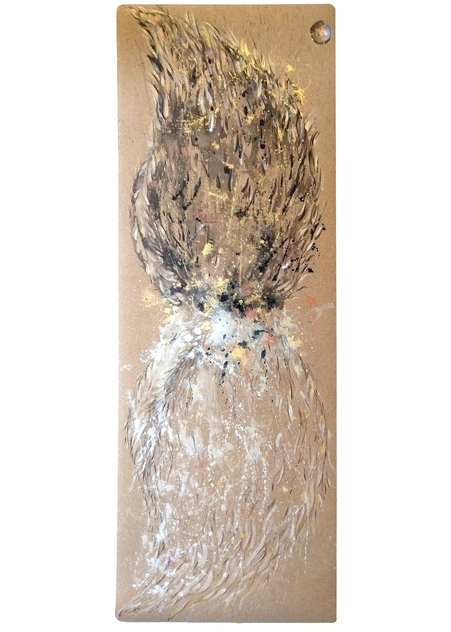 Khecara Hand Painted Cork Yoga Mat | Yoga Mat - Hand Painted | Wiccan Center