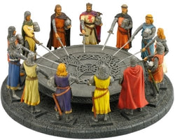 King Arthur & The Knights of the Round Table Statue | Knights & Castles | Wiccan Center