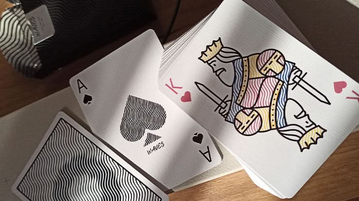 Waves | Playing Cards | Wiccan Center