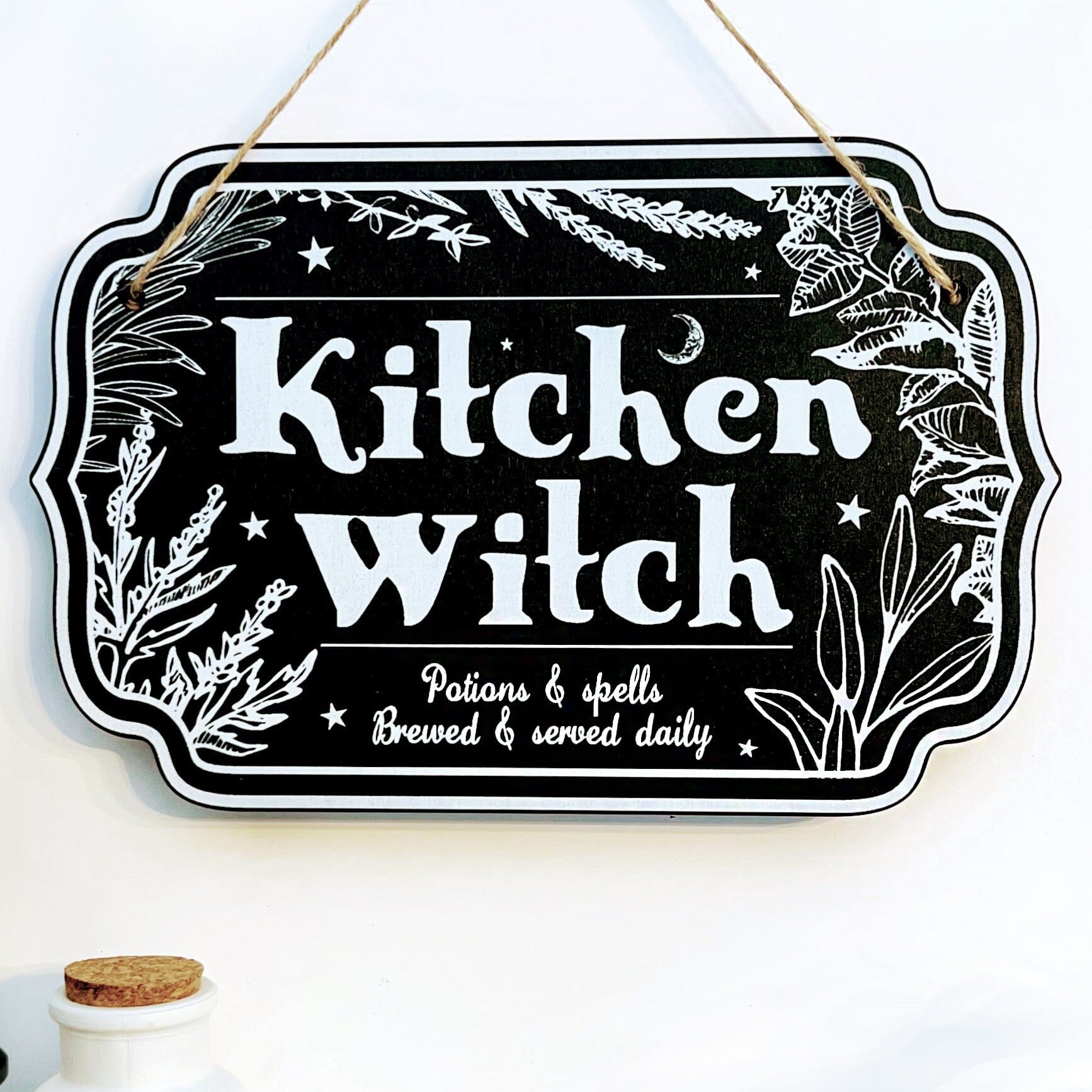 Witchy Décor Wooden Sign | Home | Wiccan Center