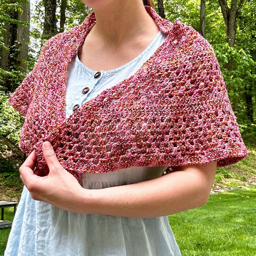A Walk in the Garden Shawl Crochet Kit | Kits | Wiccan Center