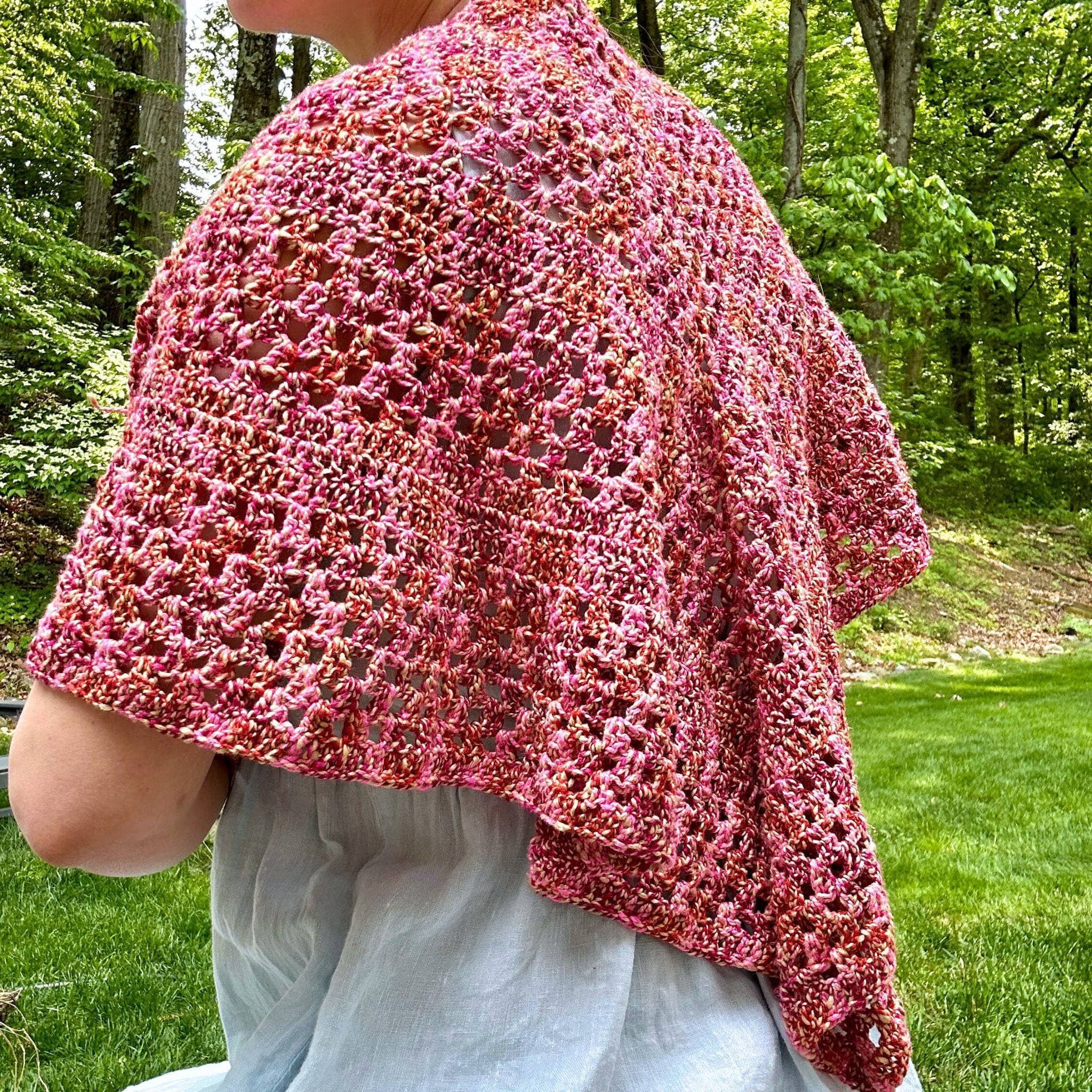 A Walk in the Garden Shawl Crochet Kit | Kits | Wiccan Center