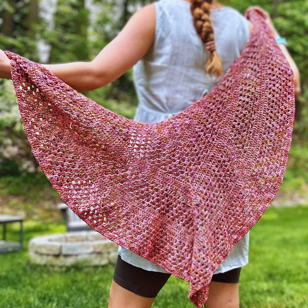 A Walk in the Garden Shawl Crochet Kit | Kits | Wiccan Center