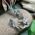 Celtic Hummingbird Necklace | Pendant | Wiccan Center