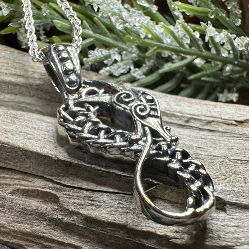 Anixa Celtic Dragon Necklace | Pendant | Wiccan Center