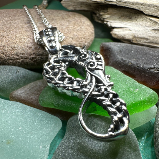 Anixa Celtic Dragon Necklace | Pendant | Wiccan Center