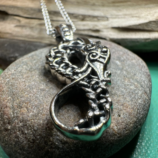Anixa Celtic Dragon Necklace | Pendant | Wiccan Center