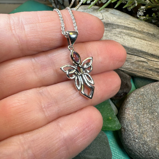 Anja Celtic Angel Necklace | Pendant | Wiccan Center