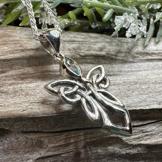 Anja Celtic Angel Necklace | Pendant | Wiccan Center