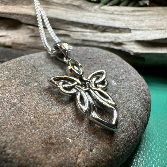 Anja Celtic Angel Necklace | Pendant | Wiccan Center