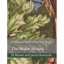 Catharsis Tarot Coloring Book: The Major Arcana - Paperback | Books | Wiccan Center