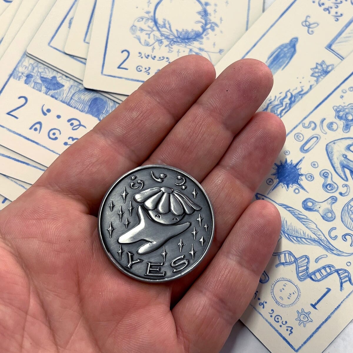 Kuzo Yes/No Coin | Coin | Wiccan Center