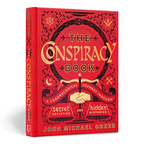 The Conspiracy Book: A Chronological Journey Through Secret Societies and Hidden Histories - Hardcover | Books | Wiccan Center