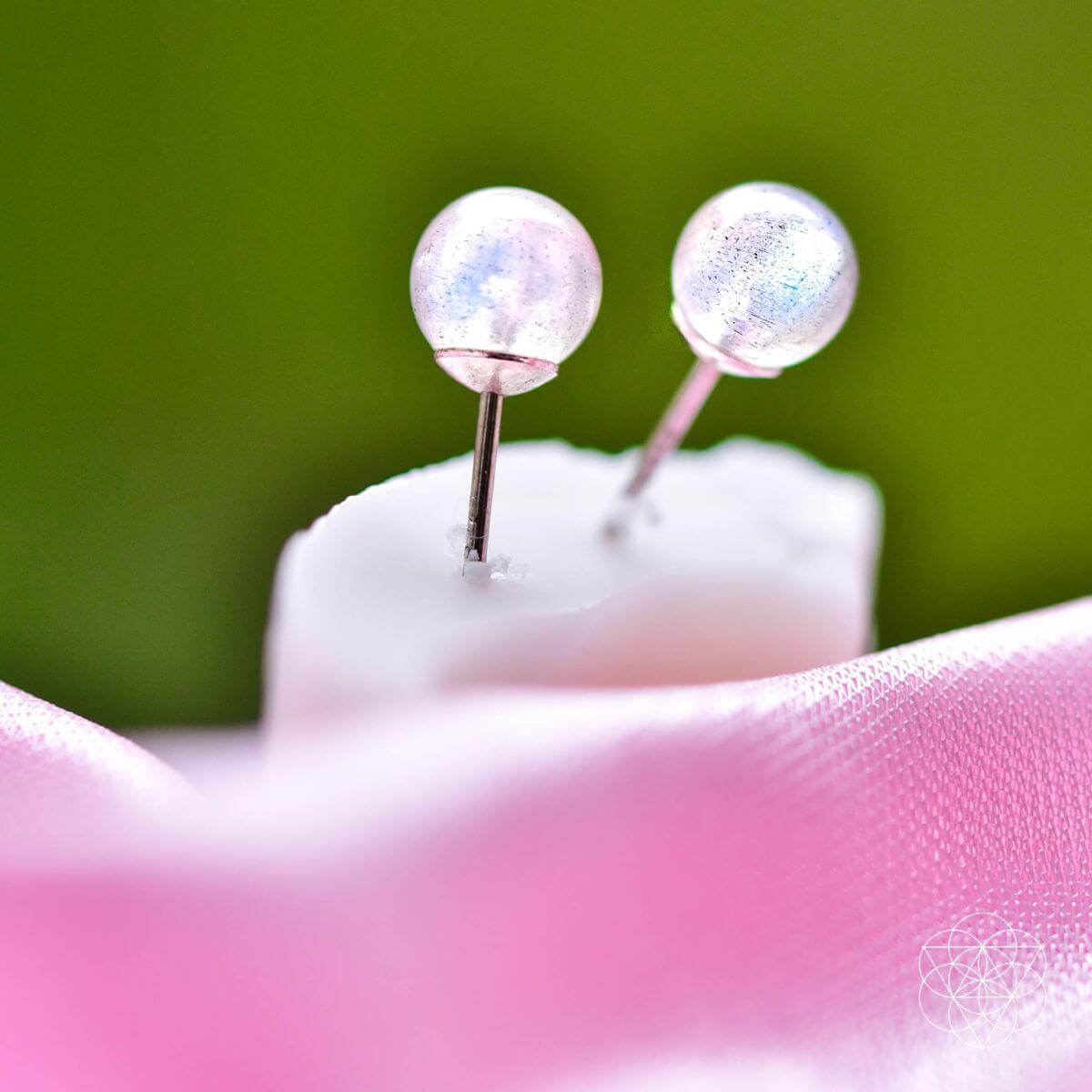 Labradorite Stabilization Earrings | Earrings | Wiccan Center