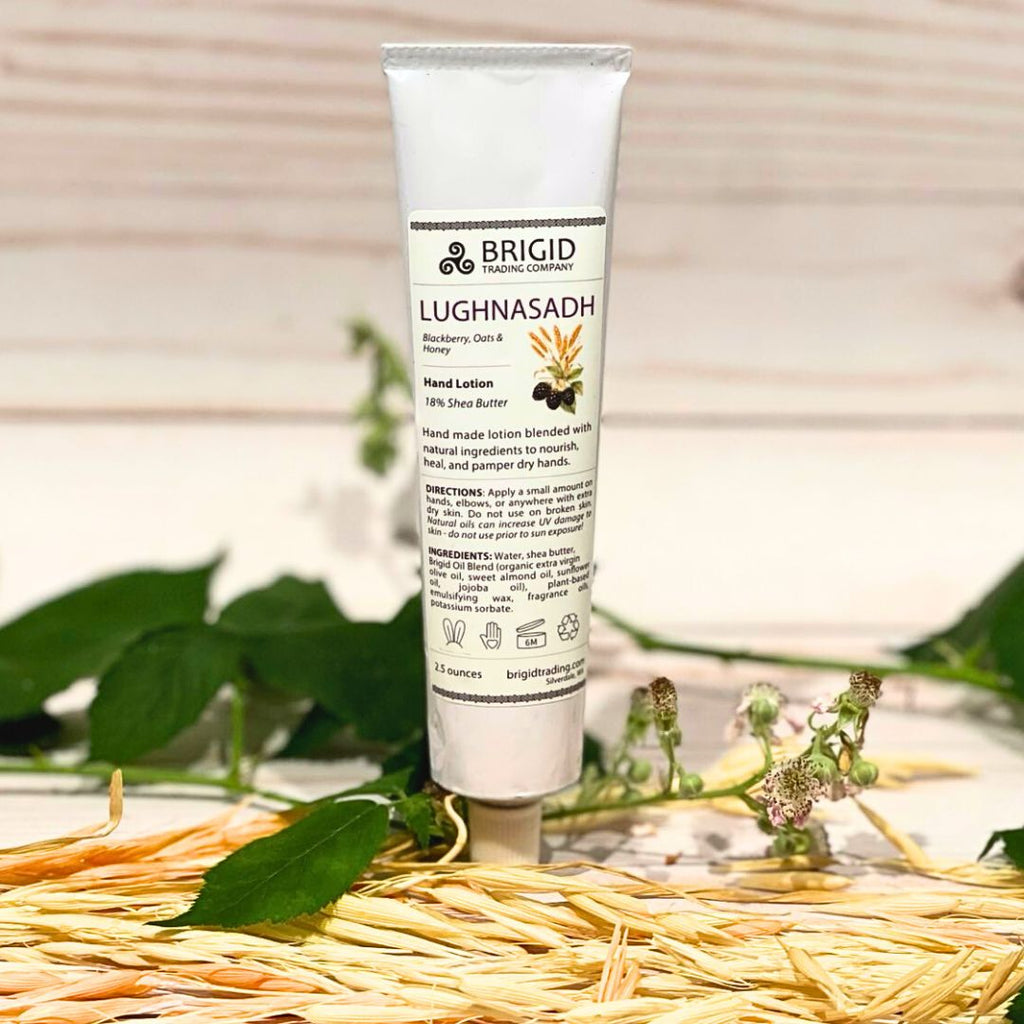 Lughnasadh Natural Hand Lotion - Blackberries, Oats, and Honey | Hand Lotion | Wiccan Center