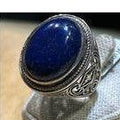 Lapis Lazuli Ring Size 13 "Shiny Boy Blue" | Rings | Wiccan Center