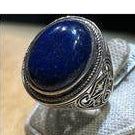 Lapis Lazuli Ring Size 13 "Shiny Boy Blue" | Rings | Wiccan Center