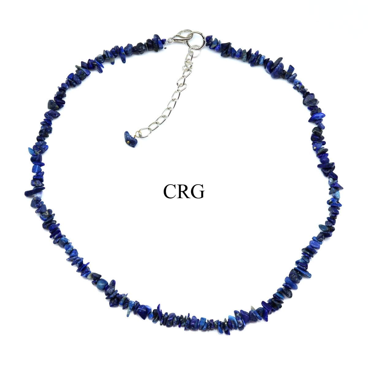 Lapis Lazuli Strand Chip Choker Necklace (16 Inches) (4 Pieces)