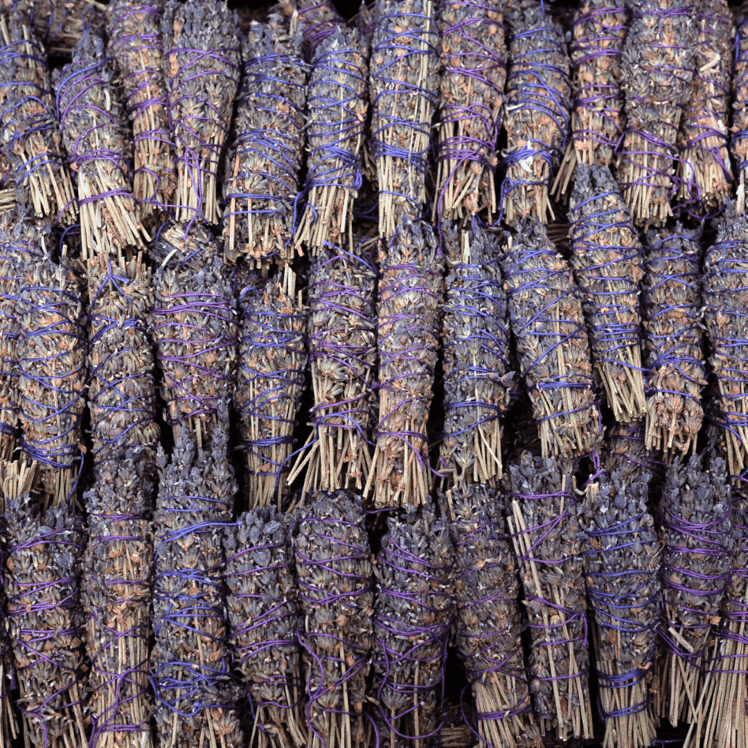 Lavender Sage Herb Wands