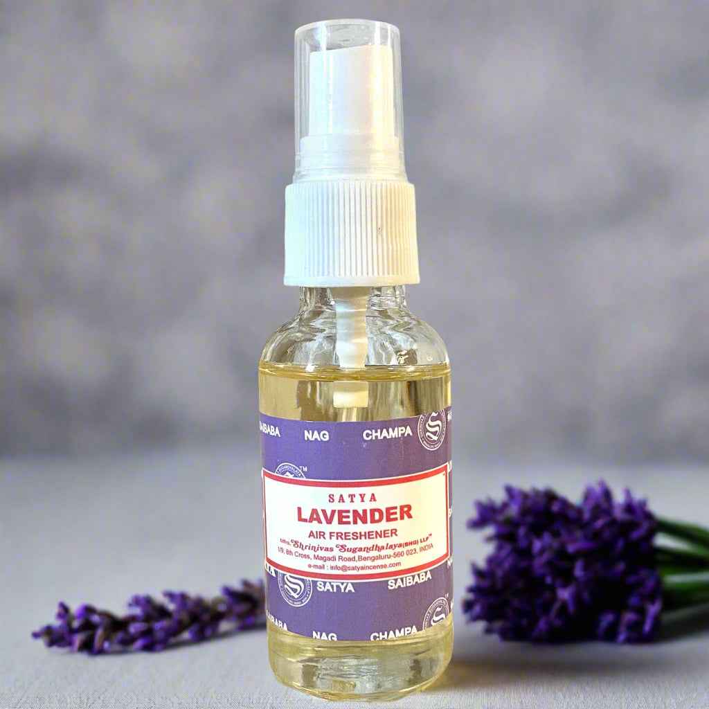 Satya Lavender Air Freshener 30 ml Spray Bottle | Air Freshener | Wiccan Center