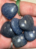 Lazulite Pocket Heart | Hearts | Wiccan Center