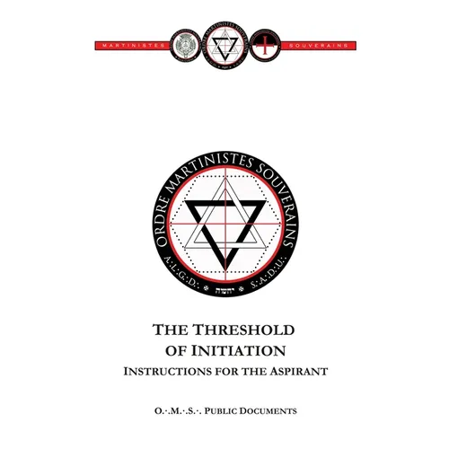 Threshold of Initiation: Instructions for the Aspirant - Paperback | Books | Wiccan Center