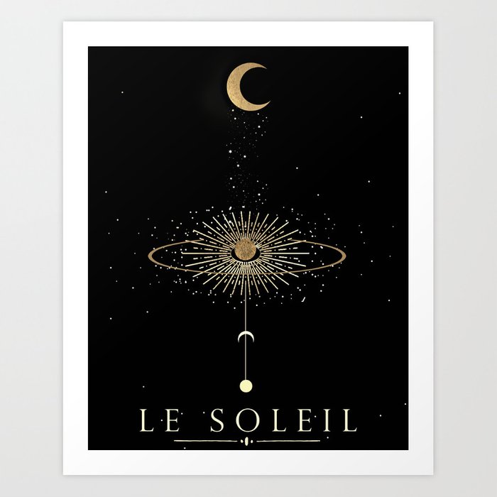 Le Soleil Art Print