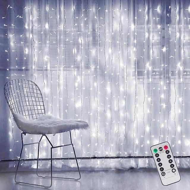 LED Curtain String Lights Home Decor Lights | String & Fairy Lights | Wiccan Center