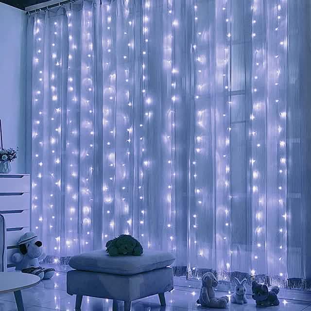 LED Curtain String Lights Home Decor Lights | String & Fairy Lights | Wiccan Center