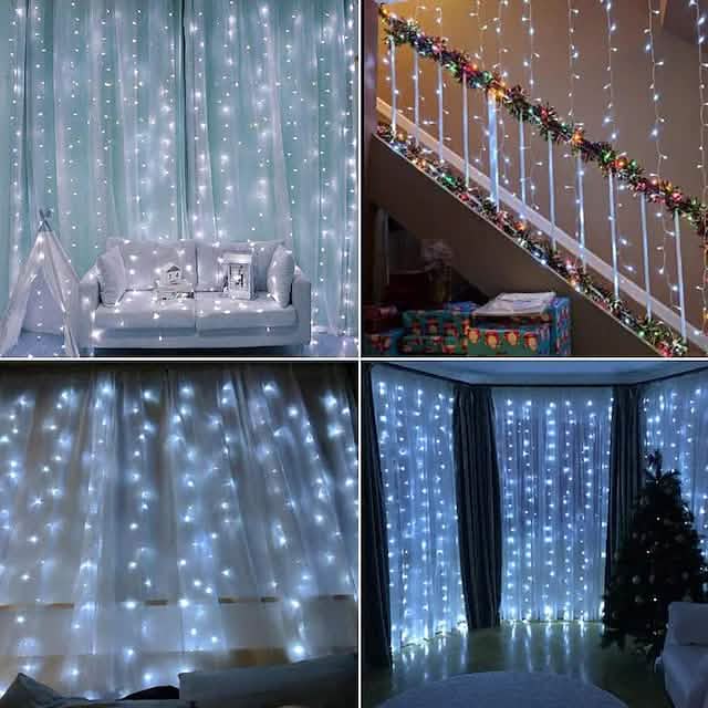 LED Curtain String Lights Home Decor Lights | String & Fairy Lights | Wiccan Center