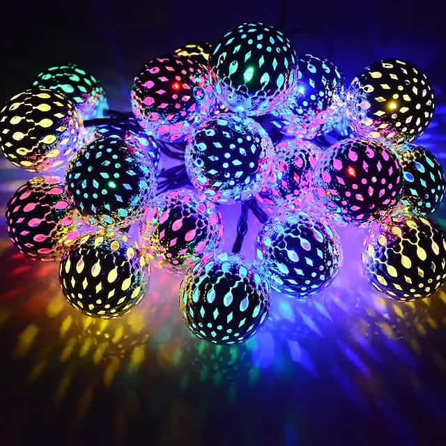 LED Outdoor Solar String Lights | String & Fairy Lights | Wiccan Center