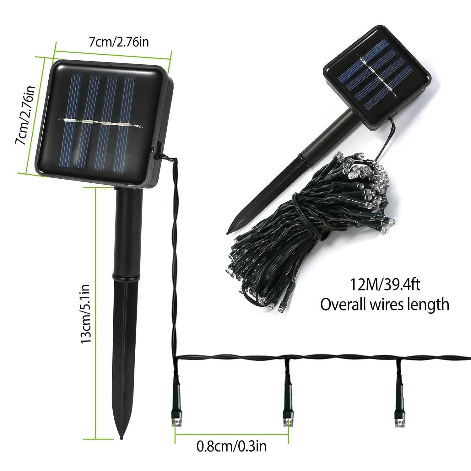 LED Solar Power Fairy String Lights | String & Fairy Lights | Wiccan Center