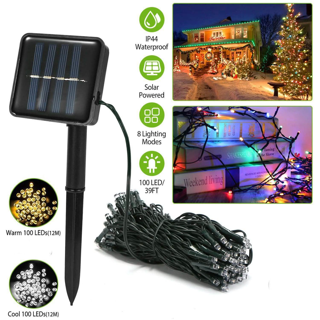 LED Solar Power Fairy String Lights | String & Fairy Lights | Wiccan Center