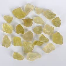 Lemon Topaz Raw | Rough Gemstone | Wiccan Center