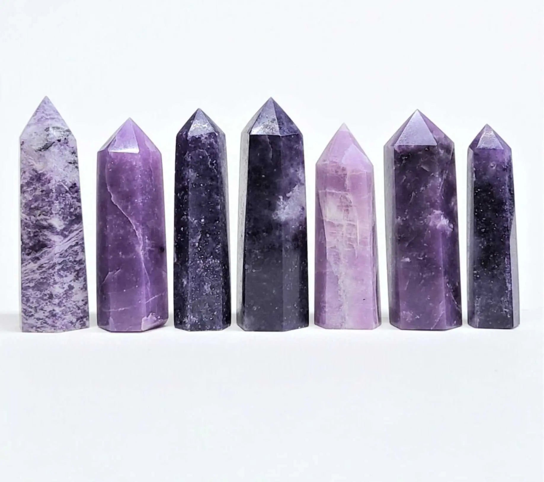 Lepidolite Destiny Tower | Lepidolite | Wiccan Center