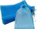 Large Blue Organza Bag | Accessories - handbag | Wiccan Center