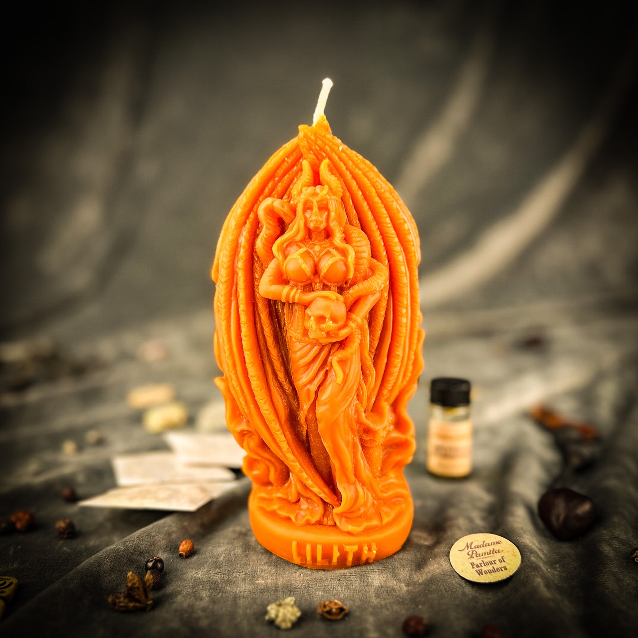 Lilith Feminine Empowerment Candle Spell Kit - Independence & Goddess Magic | Candle Spell Kit | Wiccan Center