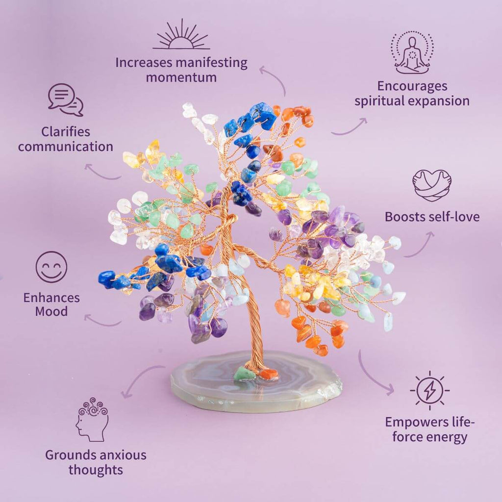 Limitless Possibilities - Feng Shui Chakra Tree | Crystal Tree | Wiccan Center