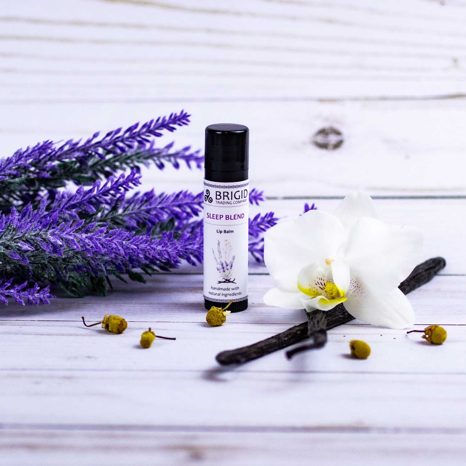 Sleep Blend Natural Lip Balm - Lavender, Chamomile, and Vanilla | Lip Balm | Wiccan Center