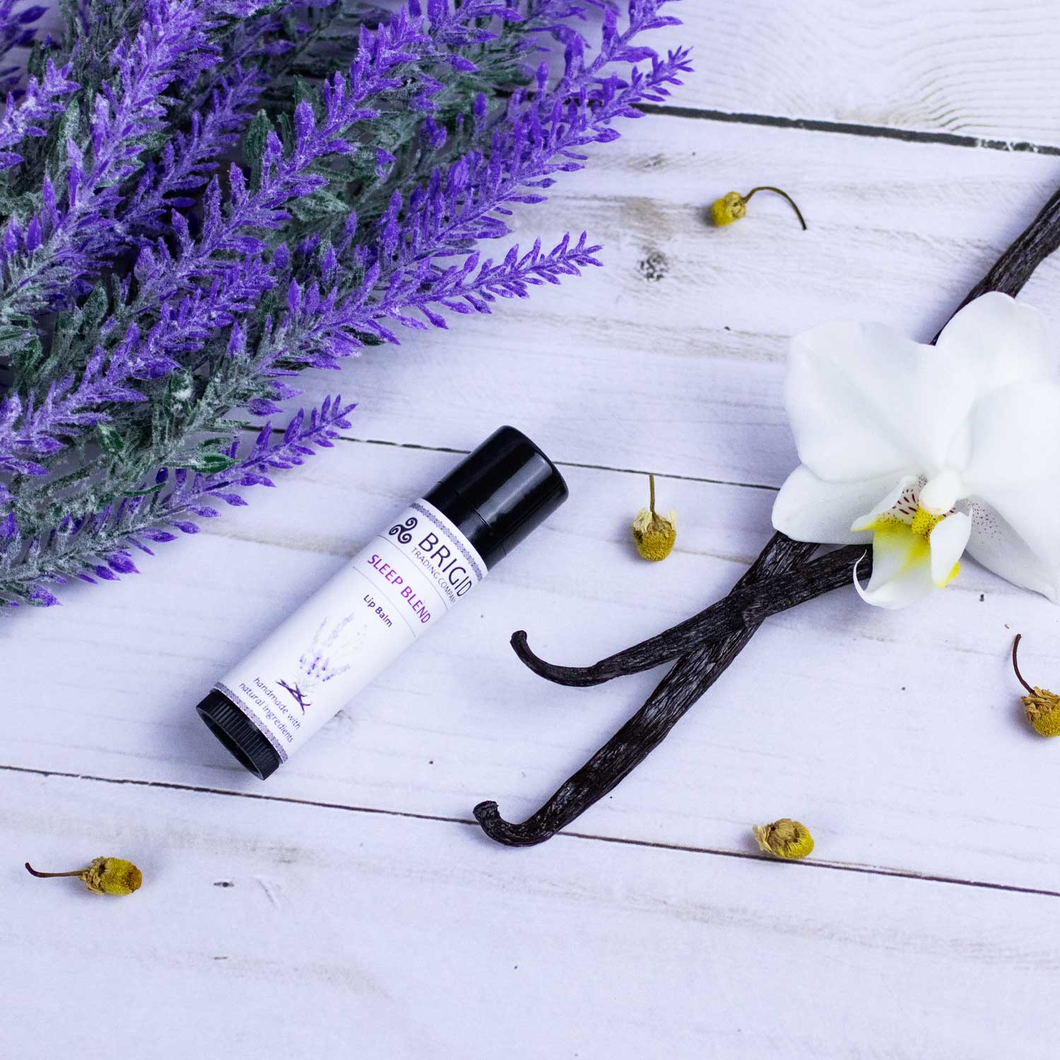 Sleep Blend Natural Lip Balm - Lavender, Chamomile, and Vanilla | Lip Balm | Wiccan Center