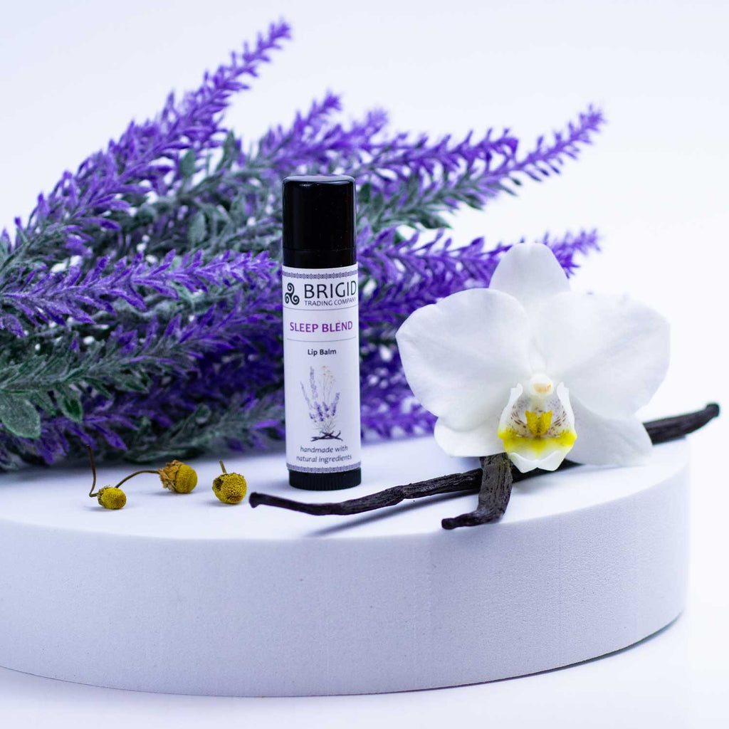 Sleep Blend Natural Lip Balm - Lavender, Chamomile, and Vanilla | Lip Balm | Wiccan Center