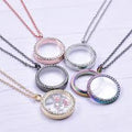 Floating Locket Necklace w/ Assorted Charm Pack | Jewelry-Necklace | Wiccan Center