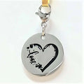 Love Heart Charm Stainless | Shop All | Wiccan Center