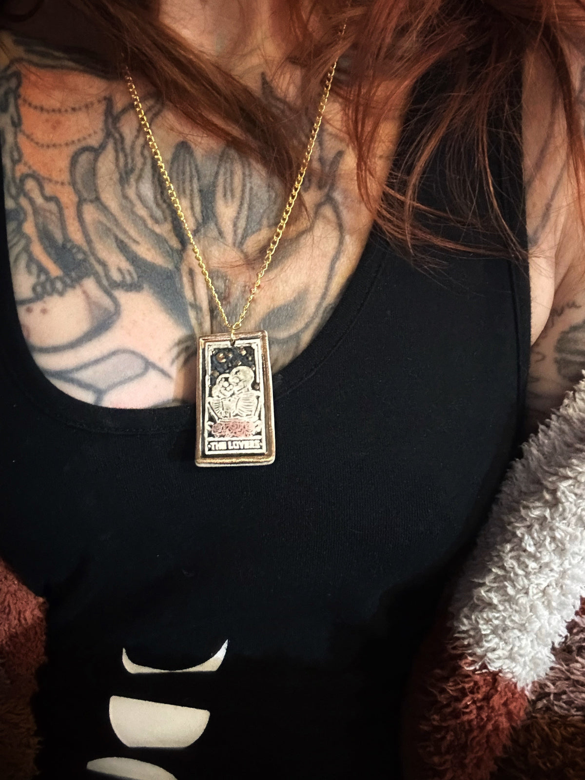 The Lovers VI (Tarot) Amulet Necklace | Jewelry | Wiccan Center